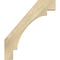 Ekena Millwork 4"W x 24"D x 28"H Merced Rough Sawn Knee Brace, Douglas Fir BRC04X24X28MRC00RDF - alternate 2